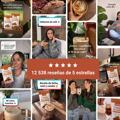 Canela de Ceilán 12:1 con aceite MCT — Equivalente a 7200 mg
